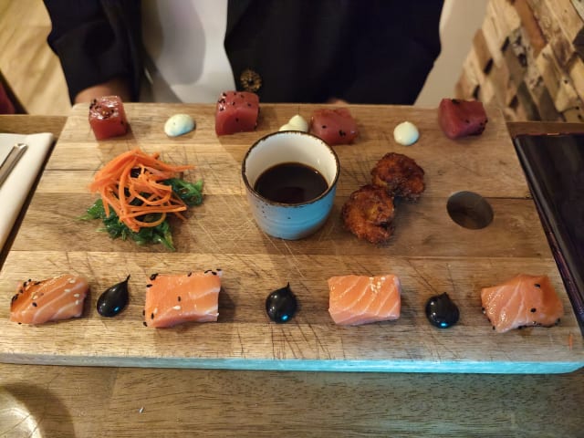 ‘Sashimi Plate’... Hong Kong - Restaurant Loof, Utrecht