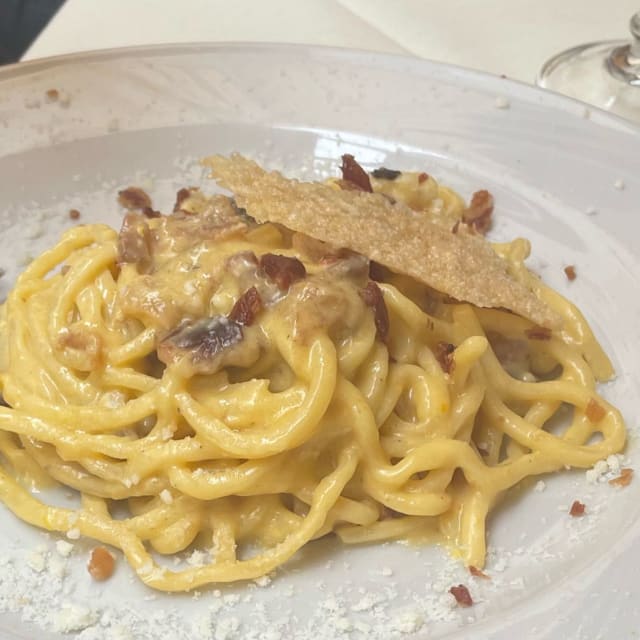 Tonnarelli carbonara - Iari The Vino, Rome