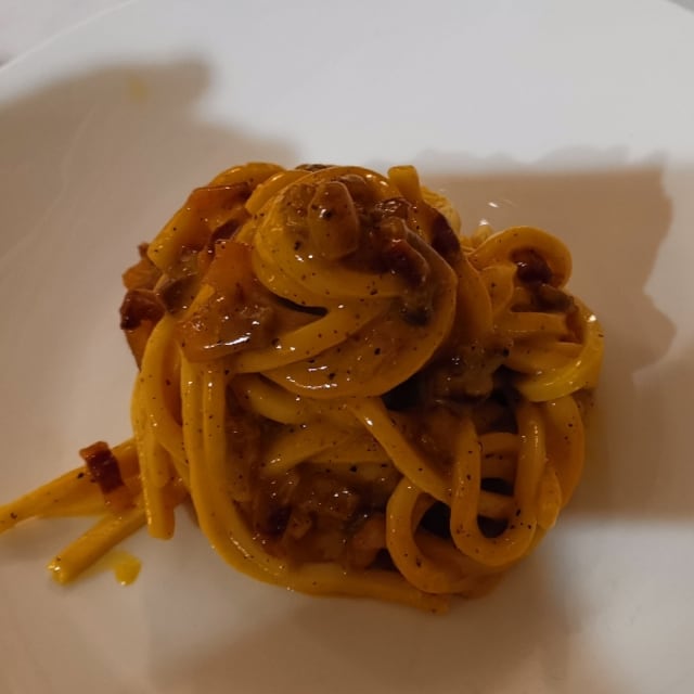 cordelle carbonara - Taverna Ducale