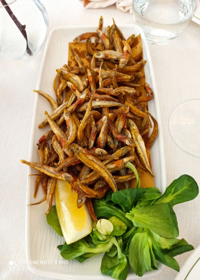 pesciolini fritti - Trattoria San Bernardo, Morimondo