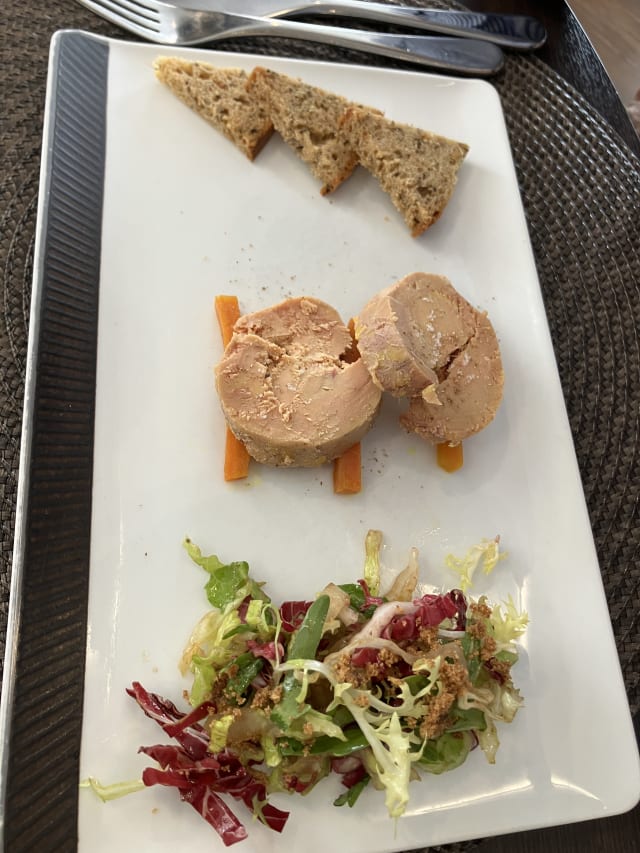 Foie gras des Landes, pain d'épices maison - Wauthier by Cagna