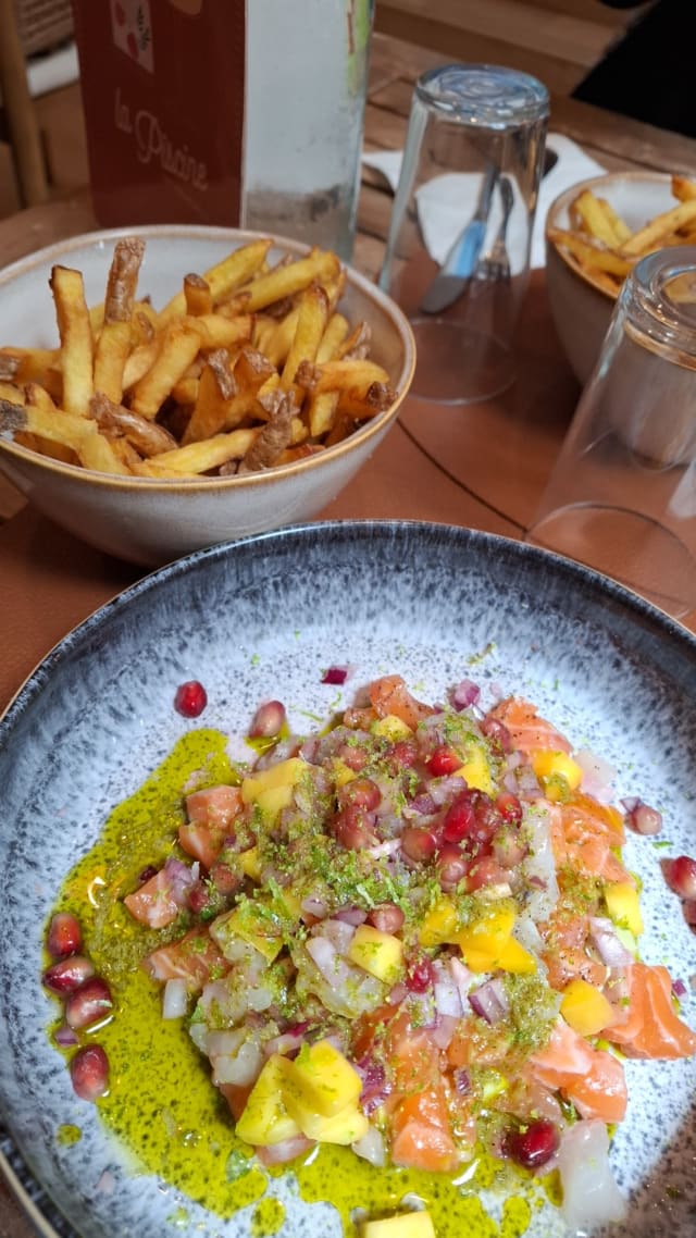 Ceviche de daurade & saumon - La Piscine, Melun