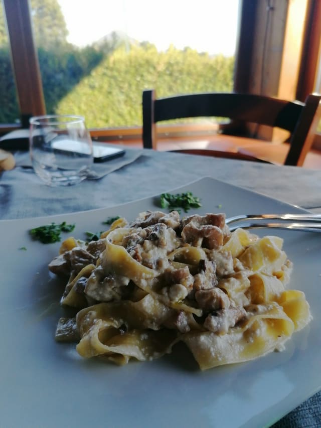 Pappardelle ai funghi porcini - Agriturismo Al Centimolo