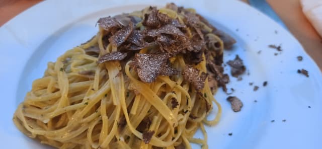 Tagliolini al tartufo nero  - Osteria -Trattoria Bellaria, Salsomaggiore Terme