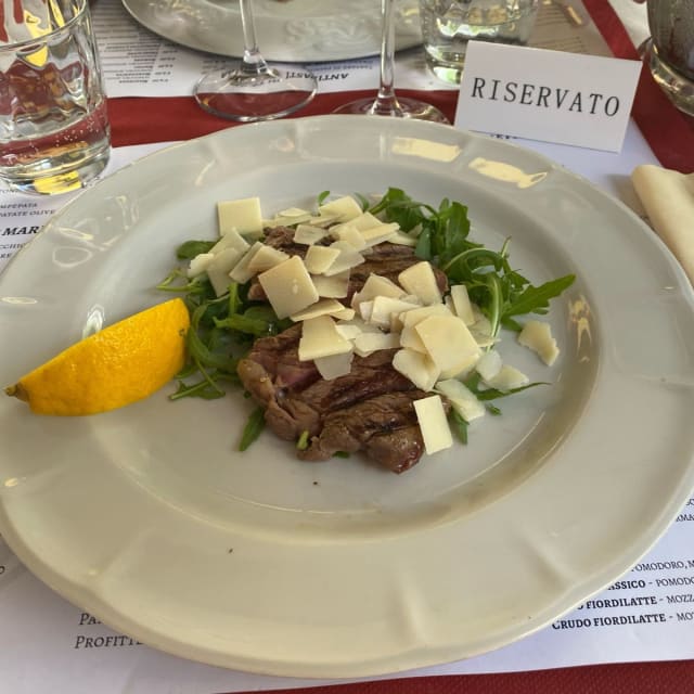 tagliata rucola e grana  - Ristorante Pizzeria Vincanto, Salsomaggiore Terme