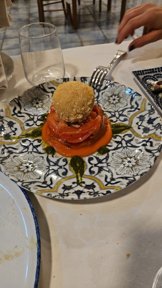 La caprese a modo mio  - Da Bruno alla Carcara