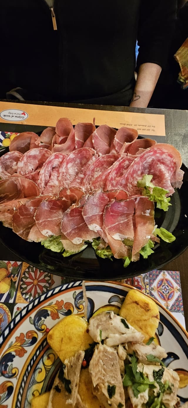 Salumi misti - Osteria al Vicolo