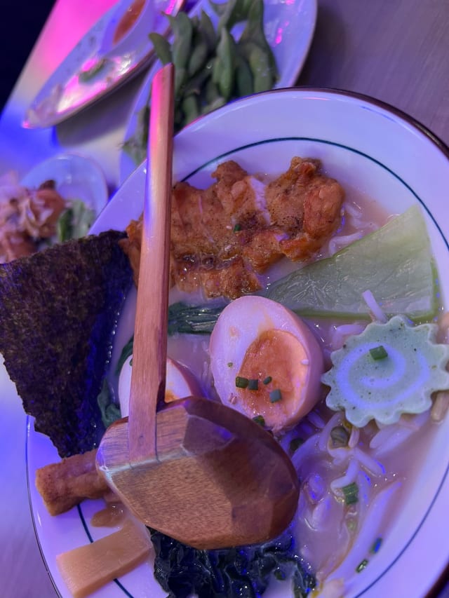 Crispy chicken ramen - Shimazu Ramen, Lisbon