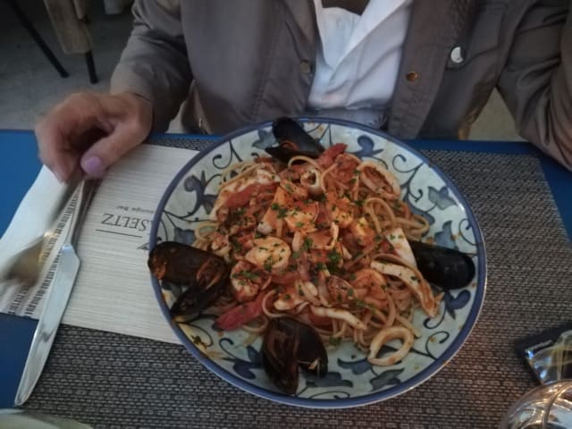 Linguine allo scoglio - Acquaseltz