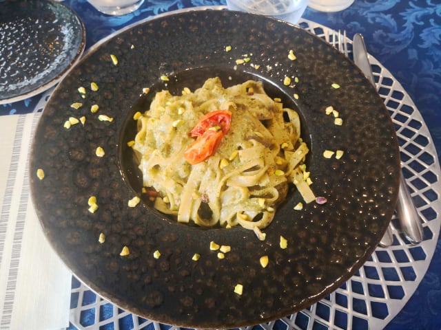 Tagliatelle al pesto d'estate - Acquaseltz