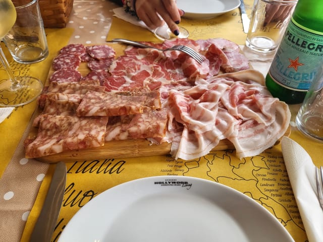 Tagliere salumi - Grazzano Antica Stazione