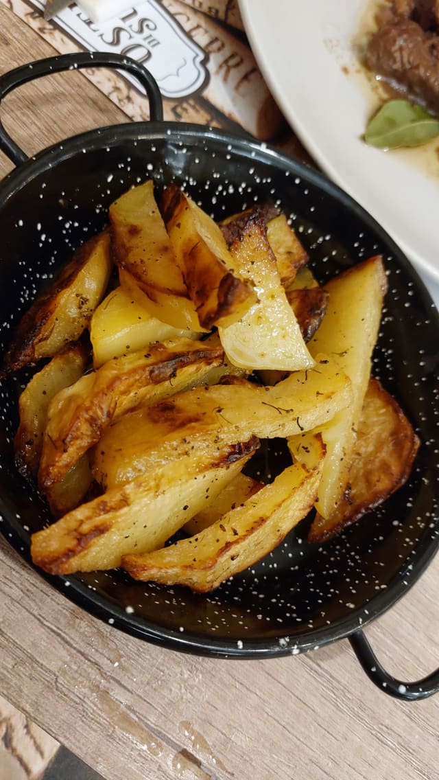 Patate al forno - Osteria di Sughero, Viterbo