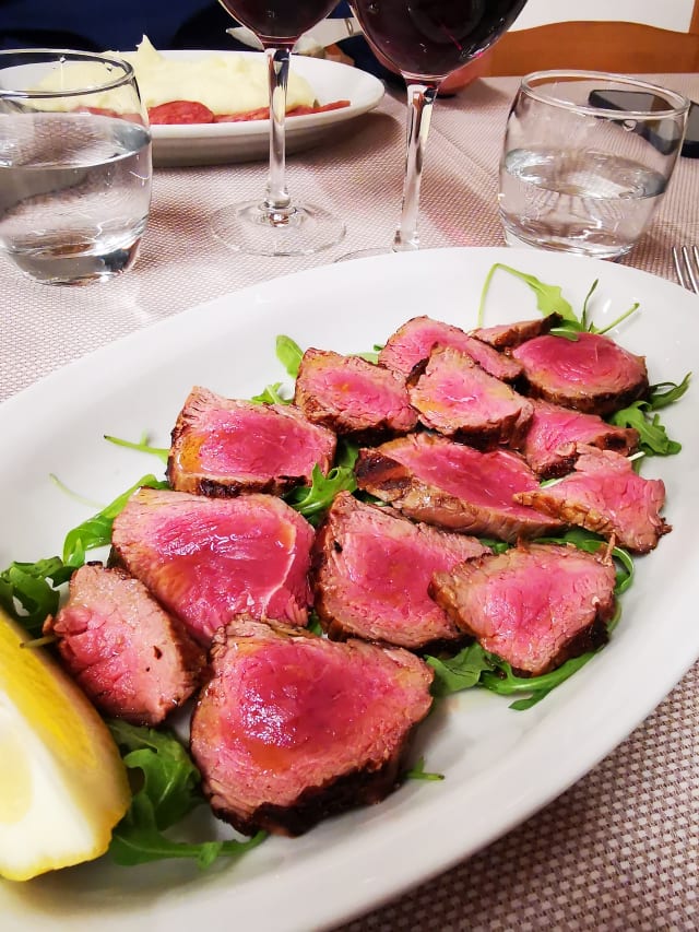 Tagliata di Manzo - Cibo Felice