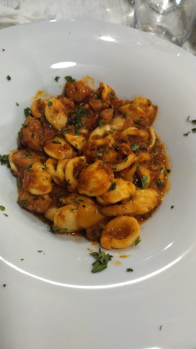 Orecchiette col polpo "Storia del mare" - Pupiddu, Milan