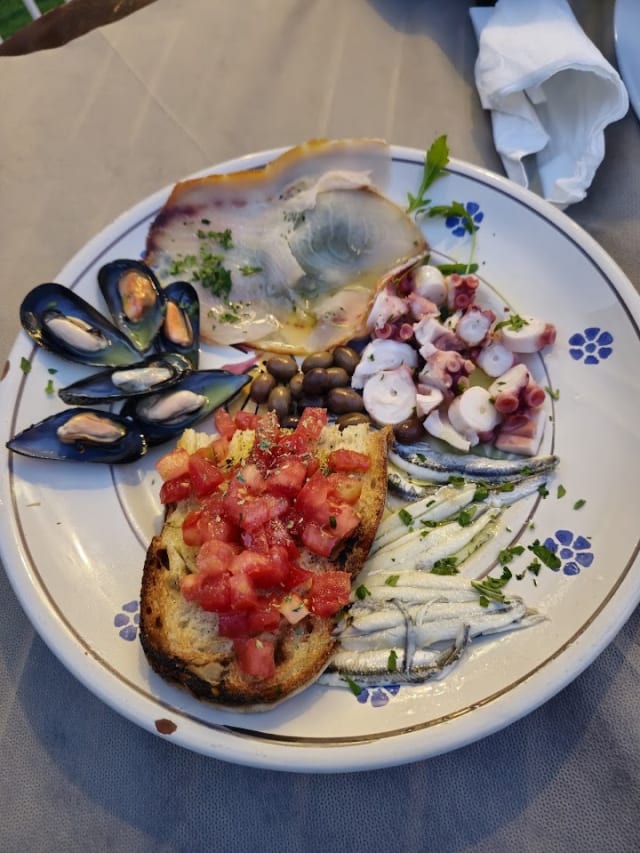 Antipasto del pescatore  - La Piazzetta