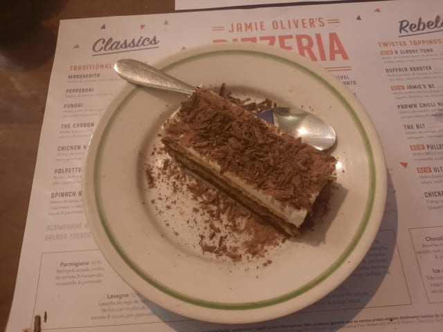 Tiramisu - Jamie Oliver's Pizzeria, Lisbon