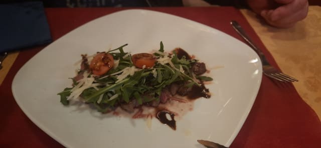 Tagliata de buey al vinagre de Módena - Il Mercante Di Venezia, Barcelona