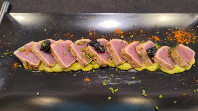 Tataki de atún - La Platerina, Barcelona