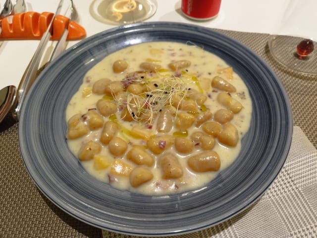 gnocchi con zucca - Ristorante Syncronia-Servito dallo Chef