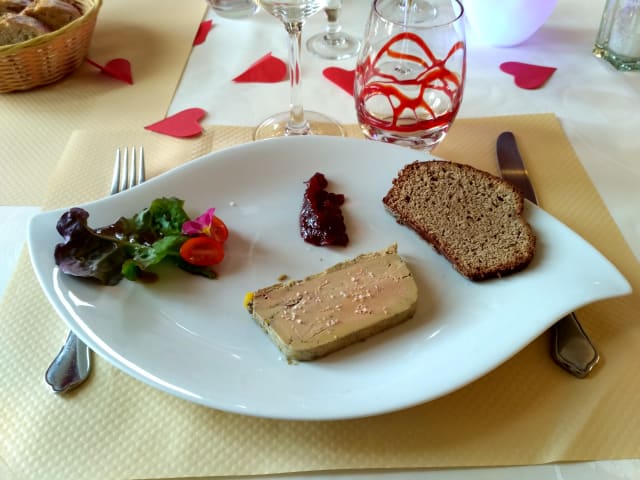 Foie gras maison, chutney de figue  - Bistronomy, Les Andelys