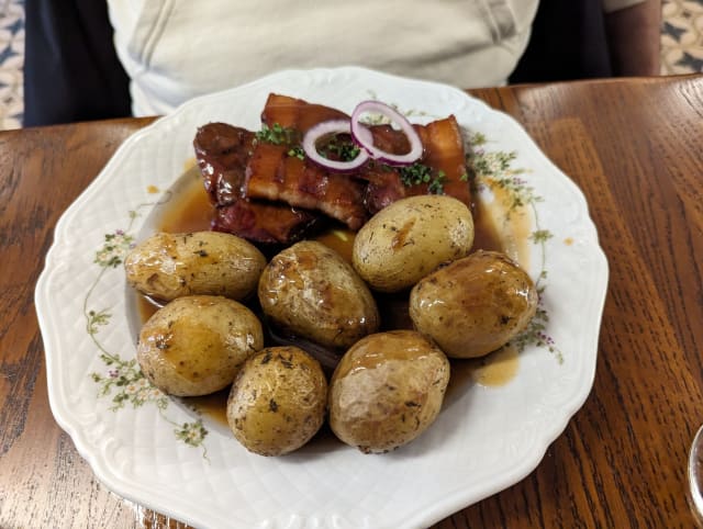 Poitrine de cochon grillée - Au quai de l'ill, Strasbourg