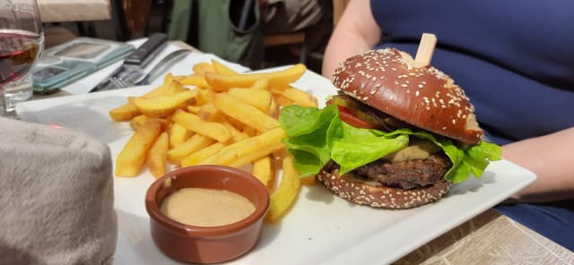 Burger au foie gras - Au quai de l'ill