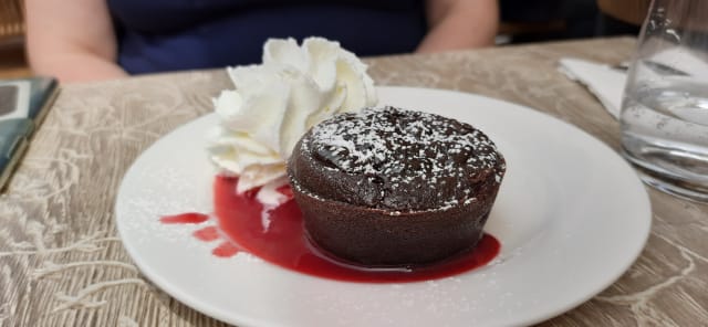 Coeur coulant au chocolat - Au quai de l'ill, Strasbourg