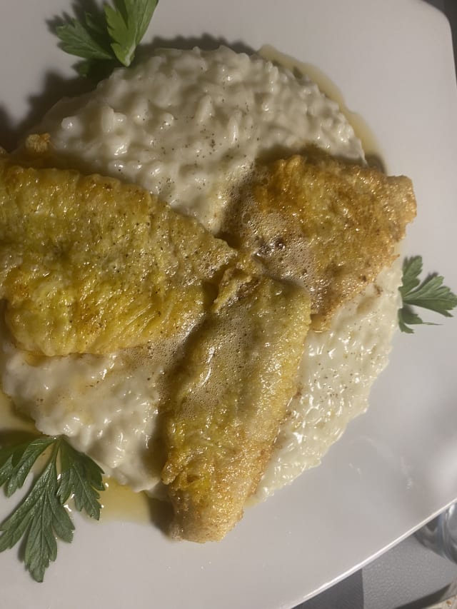 Risotto al pesce persico - Nostrano