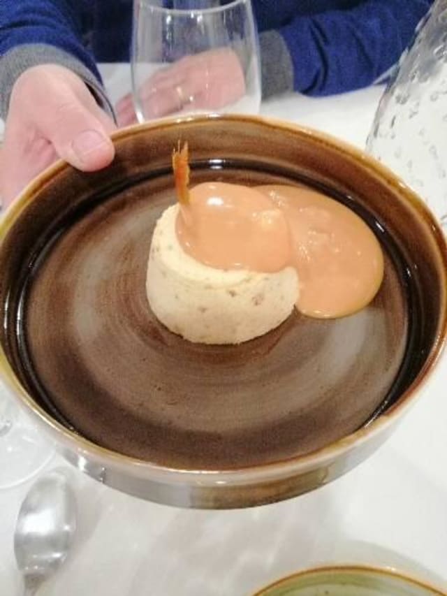 Semifreddo al croccante di mandorle e caramello salato  - Ristorante I Due Ponti