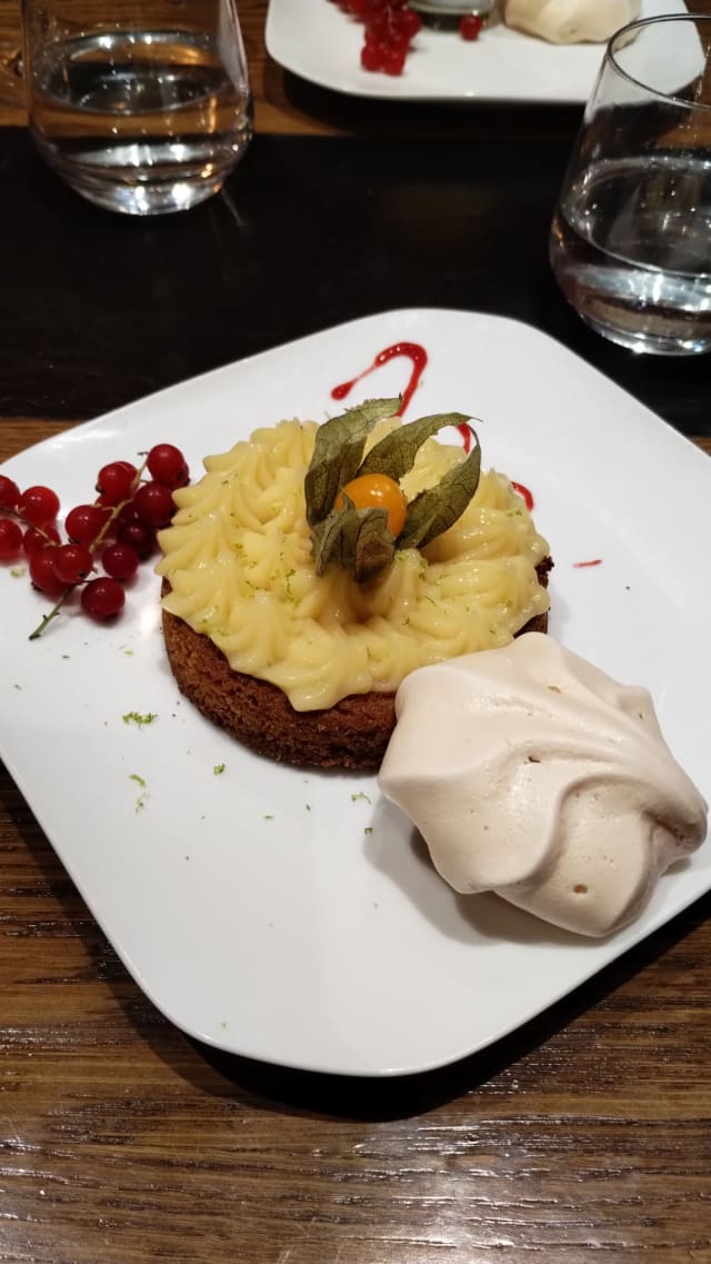 Fondant au chocolat, glace à la vanille. - L'Empreinte