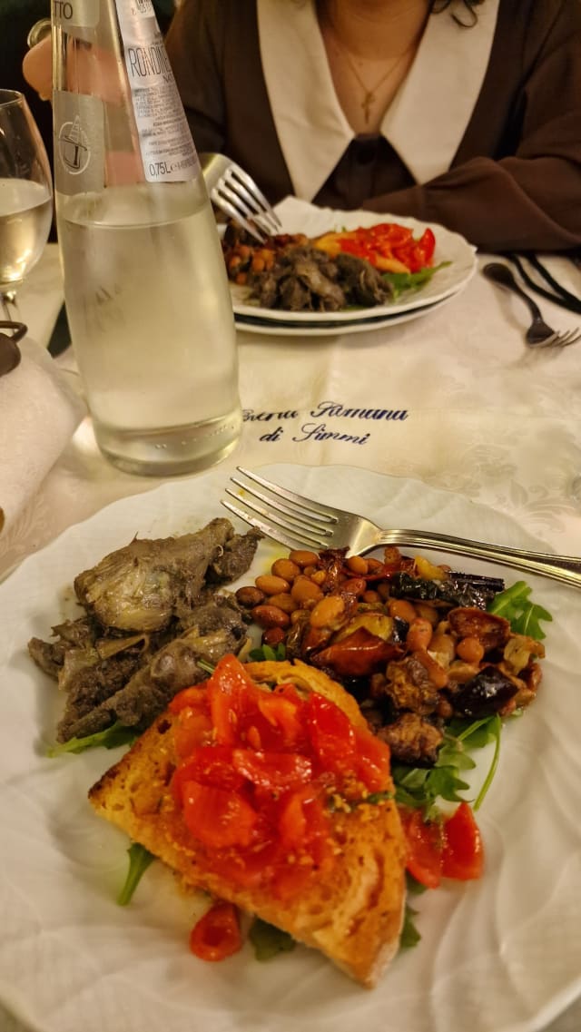 BRUSCHETTE MISTE - Osteria Romana  di Simmi, Rome