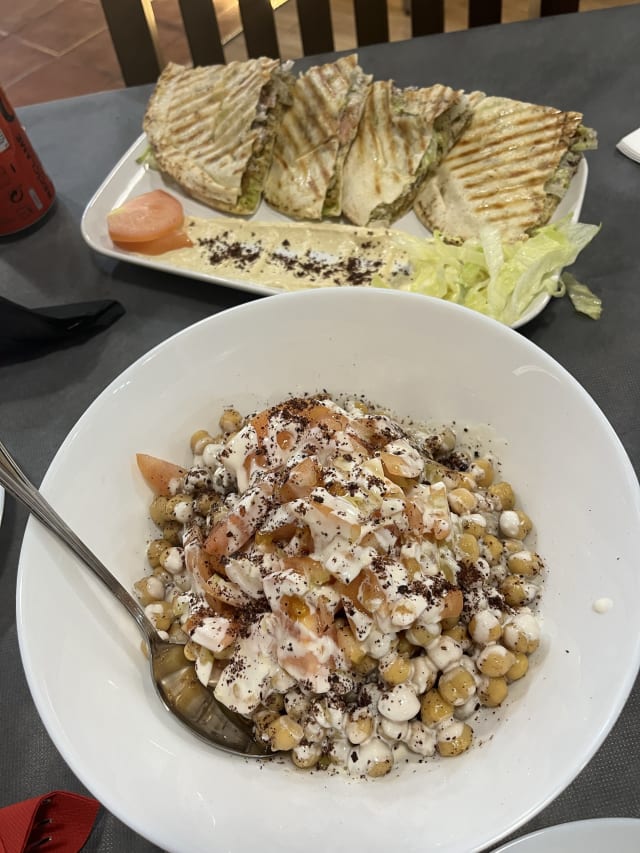 Ensalada habas - El Sabor De Damasco, Alicante