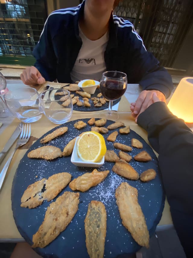 Acciughe fritte - A Toa de Zena, Genoa