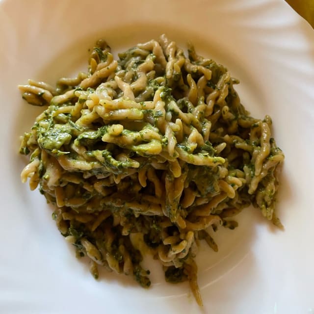 Trofie al pesto - A Toa de Zena