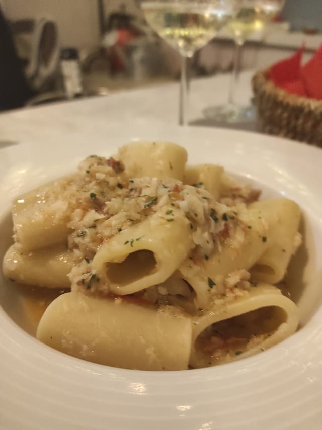 Paccheri alla trabaccolara - Enoteca L'Eresiarca, Camaiore