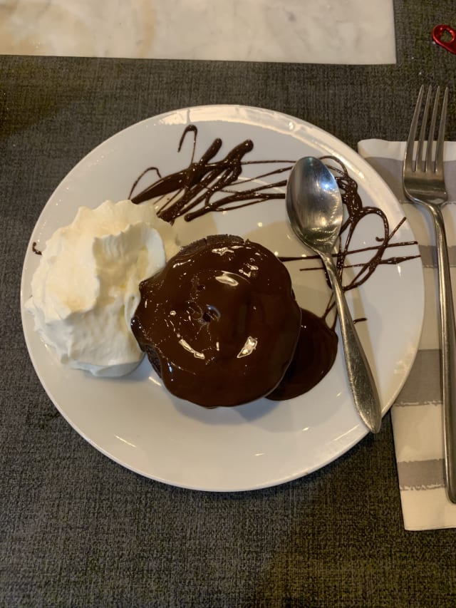 Flan al cioccolato - Enoteca L'Eresiarca, Camaiore