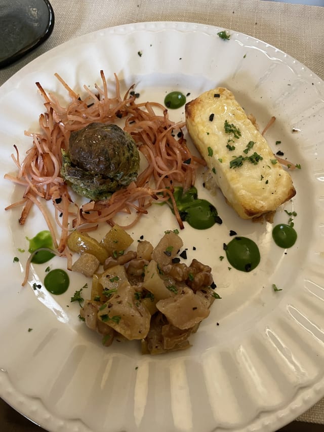 Erbette selvatiche, cacio e pere - Vico del Cuciniere, Lecce