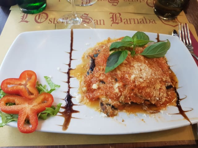 Parmigana - L'Osteria San Barnaba