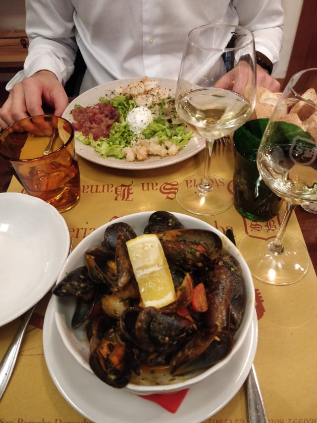 Pepata di cozze - L'Osteria San Barnaba