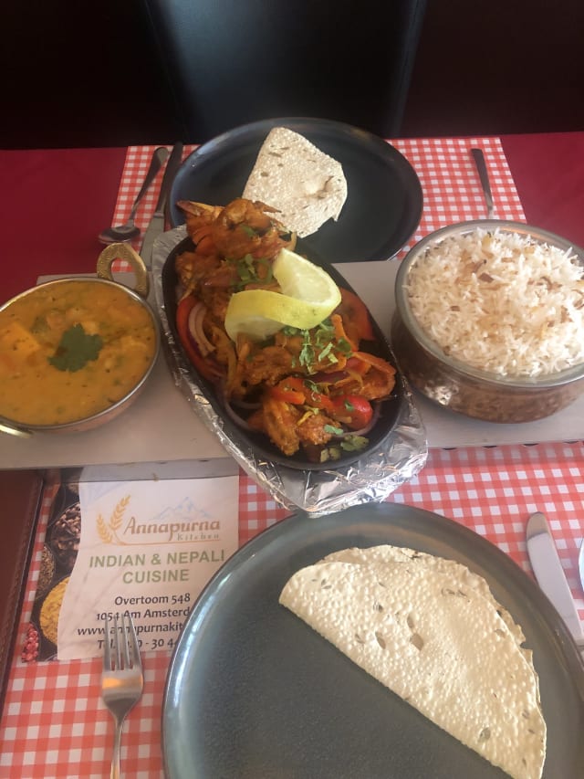 Menus 2023 Annapurna Kitchen in Amsterdam TheFork