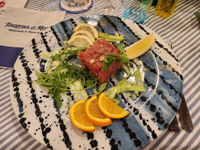 Tartara di tonno rosso - Taverna di mare