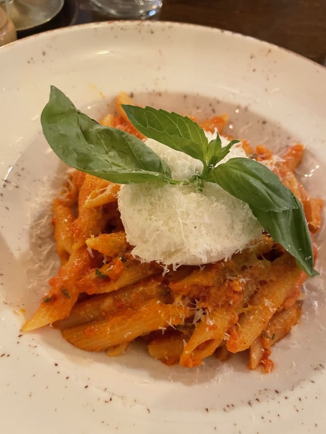 Penne arrabbiata - Restaurang NO53