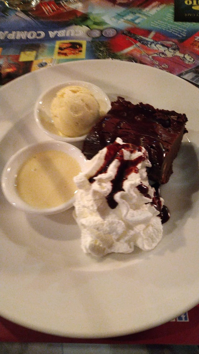 Brownie maison - Cuba Compagnie, Paris