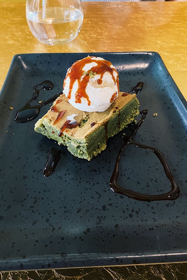 Brownie de Matcha - Seisan, Lisbon