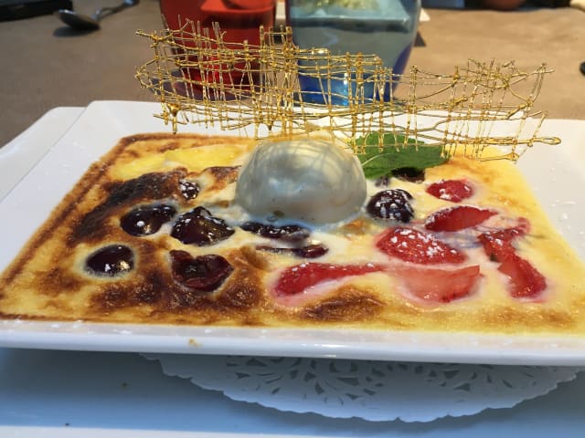 Gratin de fruits rouges. - La Biche aux Bois