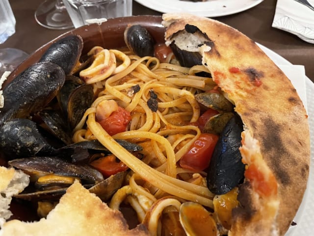 linguine al cartoccio - Fx, Milan