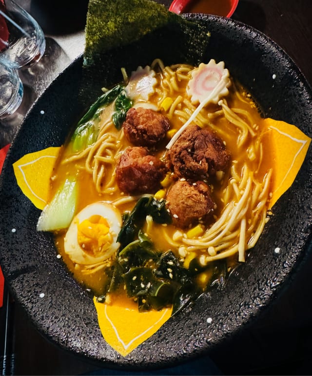 Tori Karaage Ramen  - Sento Ramen