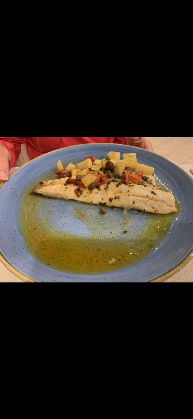 FILETTO BRANZINO ALLA BARESE  - Trattoria La Barca