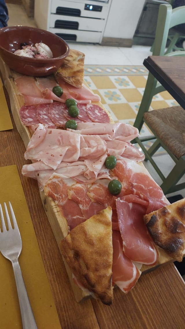 Tagliere brooke shields - Pizzic'Osteria Volpetti Bistrot "Salumeria Storica dal 1870", Rome