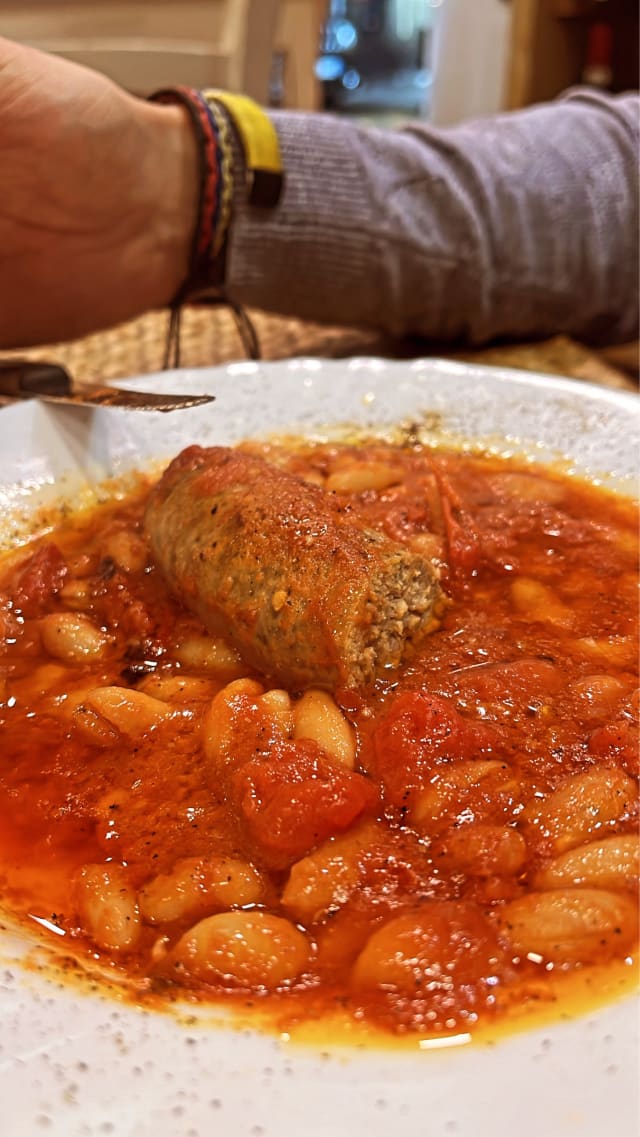 Salsicce e fagioli  - La Bottega di via Maggio, Florence